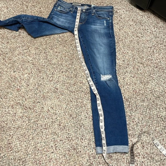aG the stilt roll up distressed jeans - Picture 9 of 12